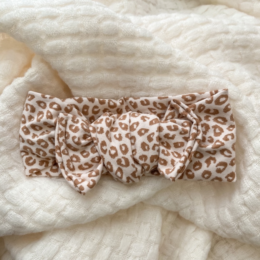 Baby/Toddler Girl Headband- Tiny Leopard